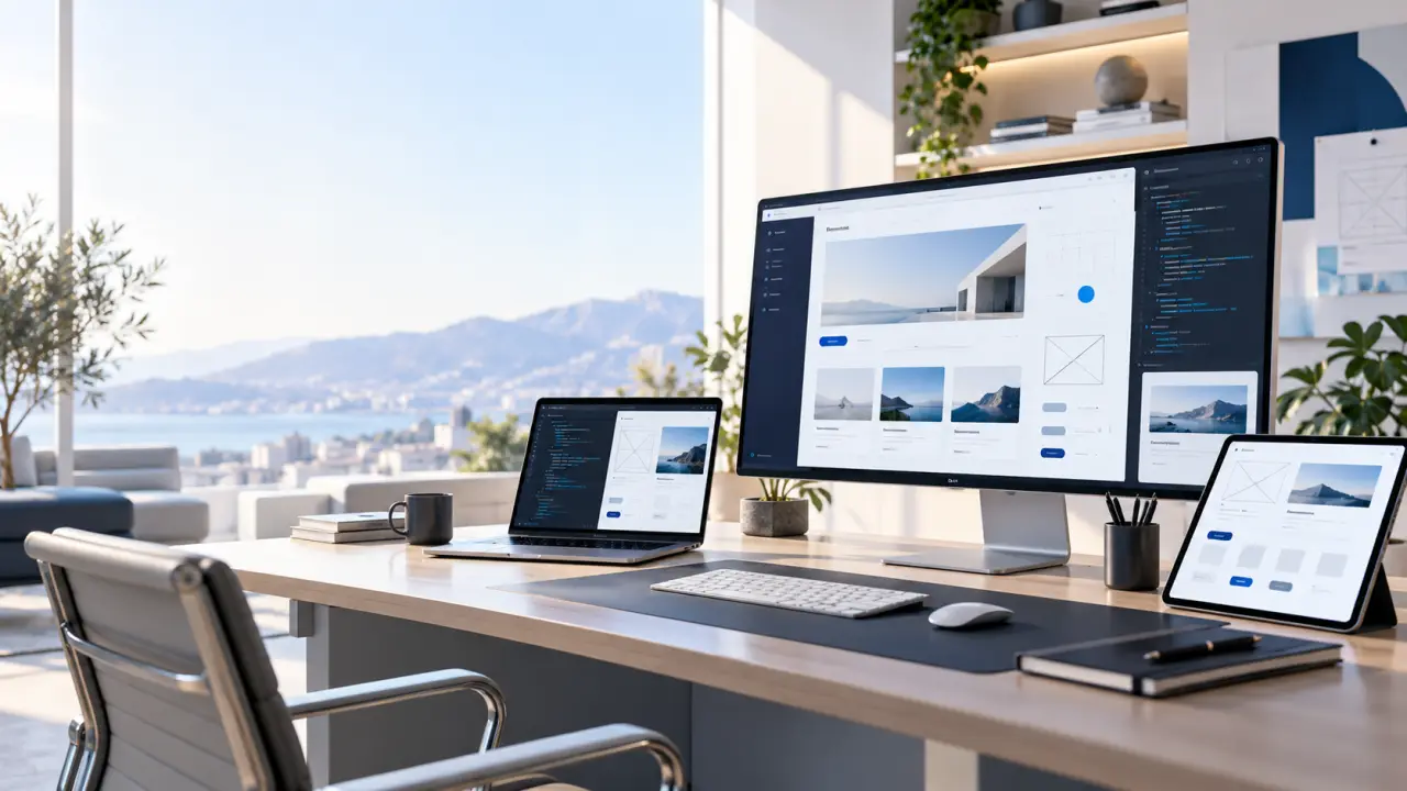 Design de site internet : une interface claire avant les effets spectaculaires