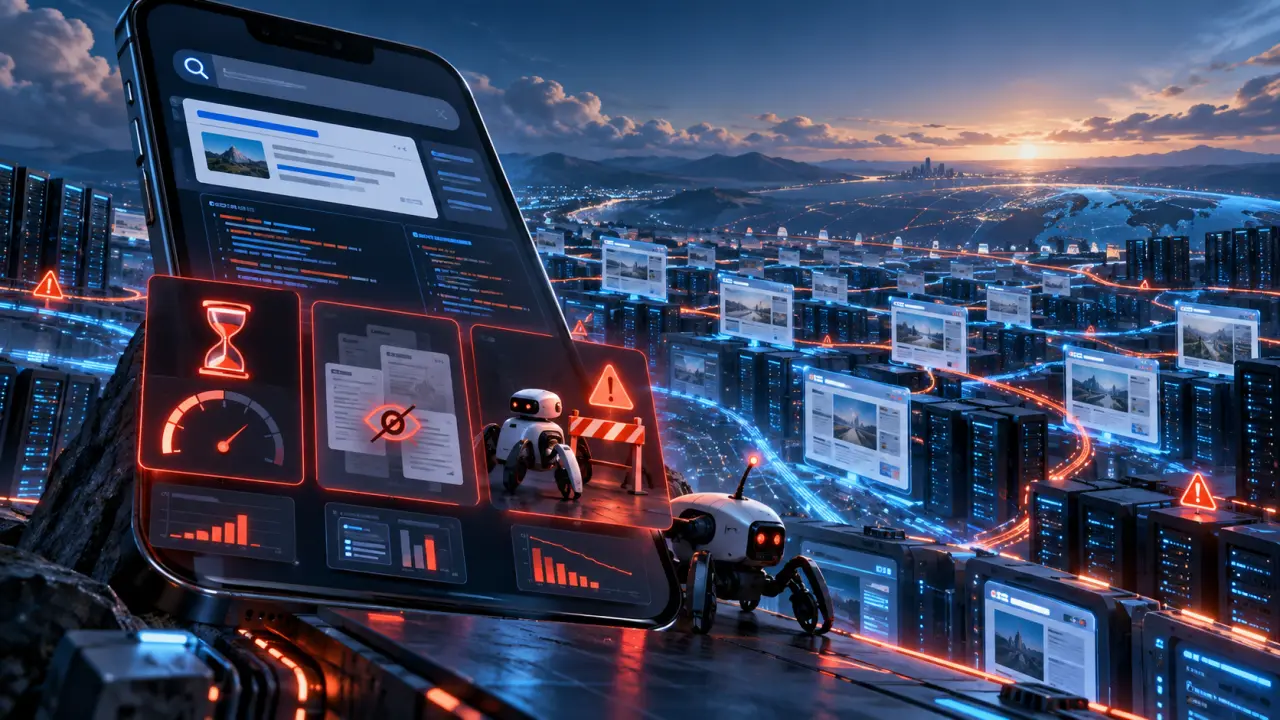 SEO mobile : 3 pièges d’indexation et les seuils à surveiller