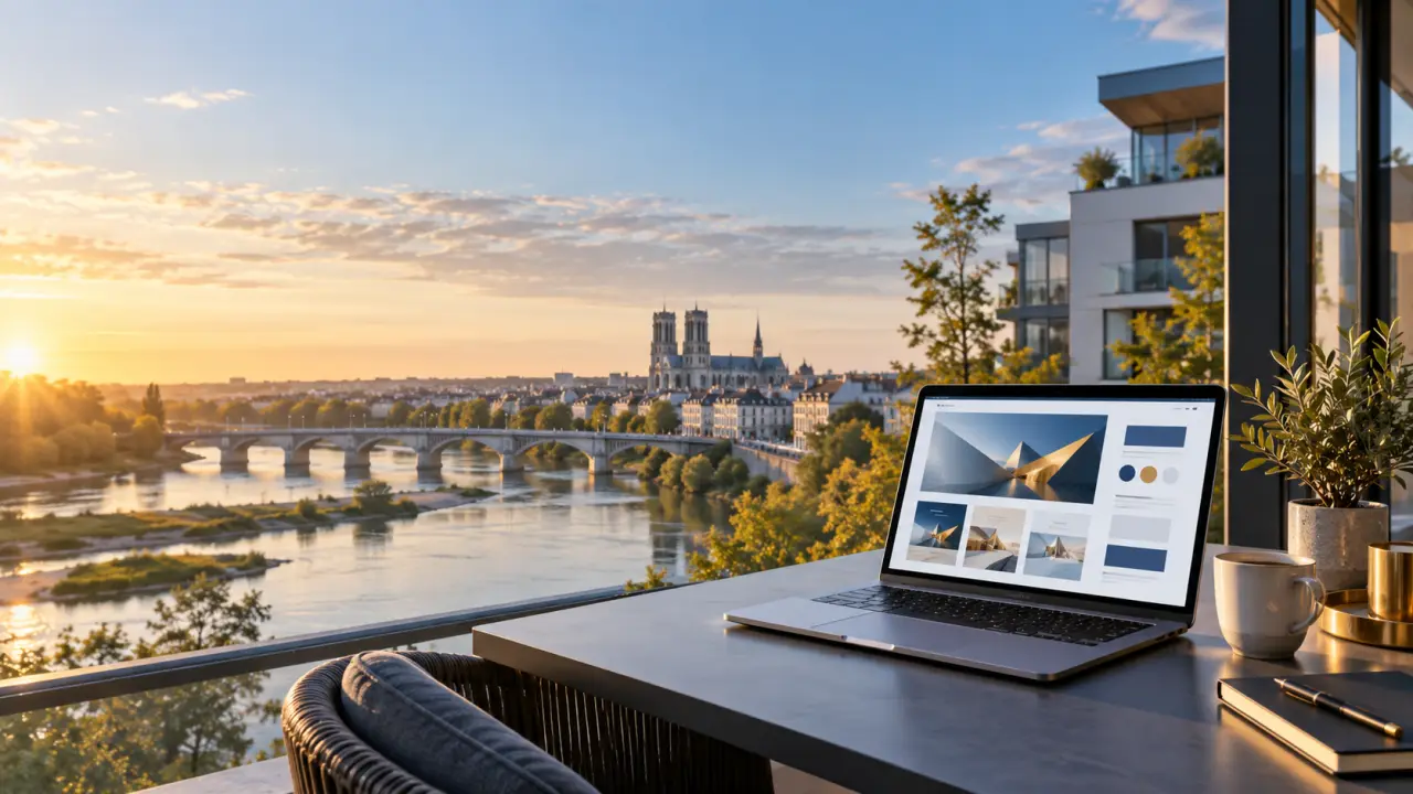 Création de site web à Orléans : visibilité, autonomie et propriété