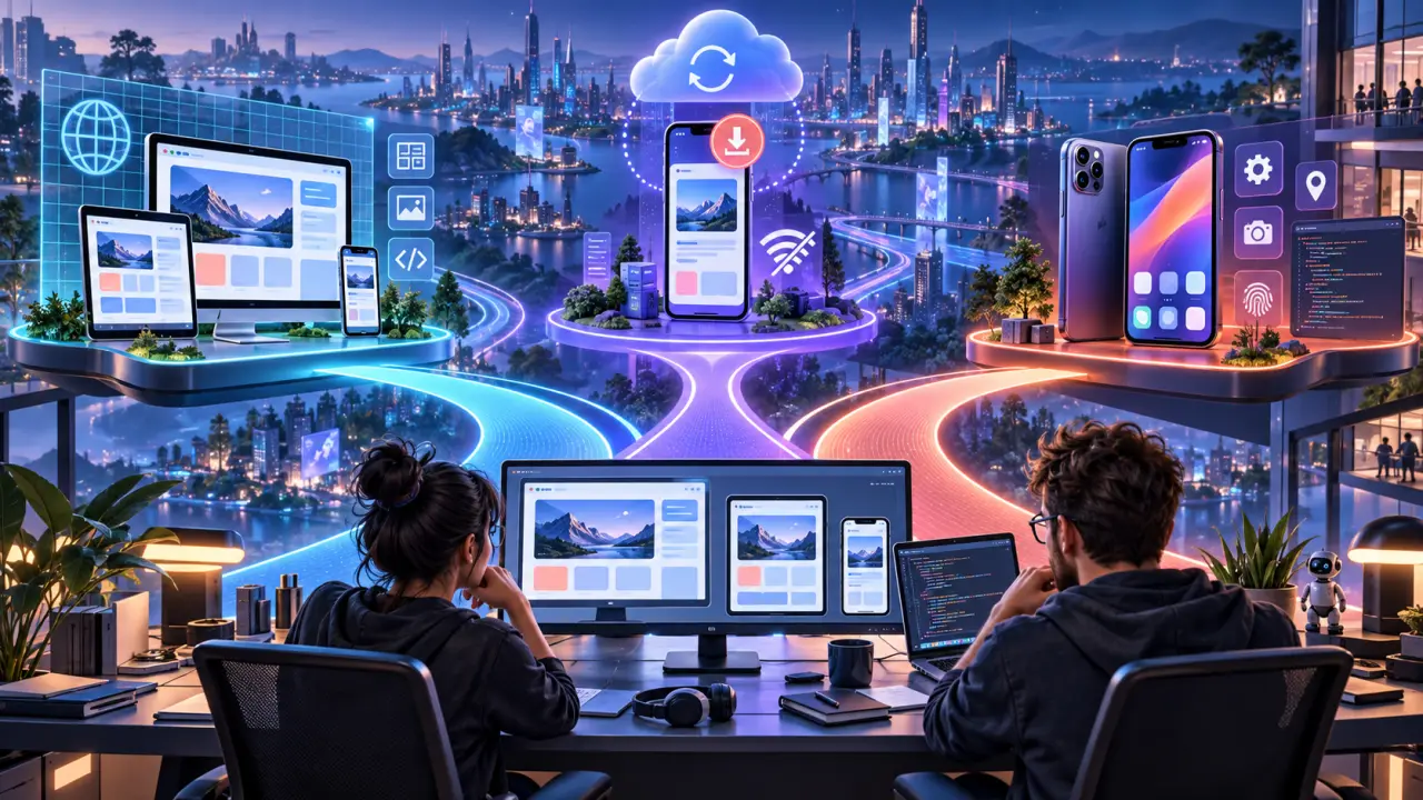 Développement web et mobile : responsive, PWA ou application native, quelle voie choisir ?